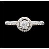 Image 2 : 0.79 ctw Diamond Ring - 14KT White Gold