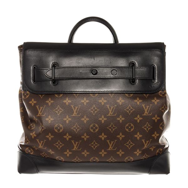 Louis Vuitton x Virgil Abloh Brown Monogram Macassar Canvas Leather Solar Steame