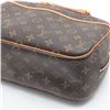 Image 3 : Louis Vuitton Brown Monogram Canvas Leather Trouville Satchel Bag