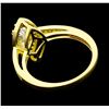 Image 3 : 1.20 ctw Diamond Ring - 18KT Yellow Gold