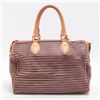 Image 2 : Louis Vuitton Brown Monogram Eden Canvas Leather Speedy Bandouliere 30 cm Handba