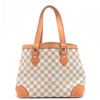 Image 2 : Louis Vuitton Damier Azur Canvas Leather Hampstead PM Bag