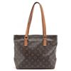 Image 1 : Louis Vuitton Brown Monogram Canvas Leather Cabas Piano Tote Bag