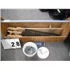 Image 1 : Home Carpenters Tool Box With Hand Saws