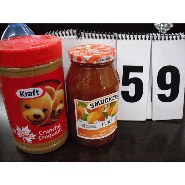 Kraft Peanut Butter / Smuckers Jam