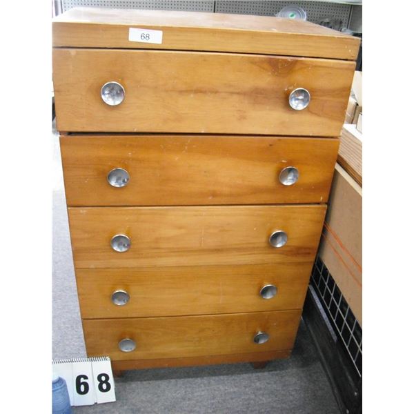 Vintage 5 Drawer Dresser