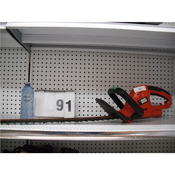 Electric Hedge Timmer Works