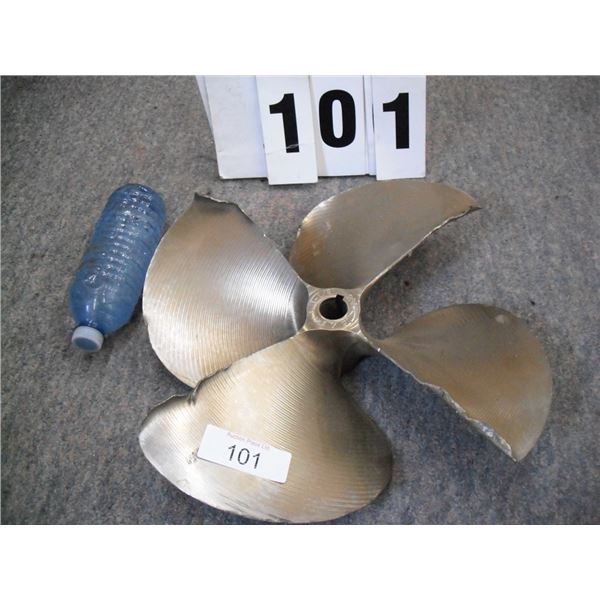 Brass Boat Propeller Some Damage