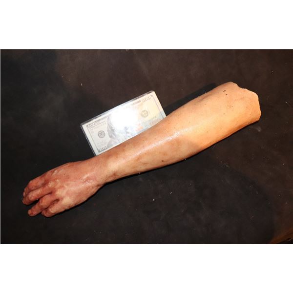 SILICONE SEVERED ARMATURED FEMALE ARM FOR HAUNT OF INDY FILM