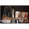 Image 1 : ZZ-CLEARANCE ANTIQUE FILMING MINIATURE LIFE BOAT FURNITURE FIGURES ETC LOT OF 21