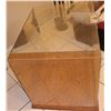 Image 3 : ZZ-CLEARANCE DISPLAY CASE MIRRORED WITH WOOD BASE MUSEUM QUALITY