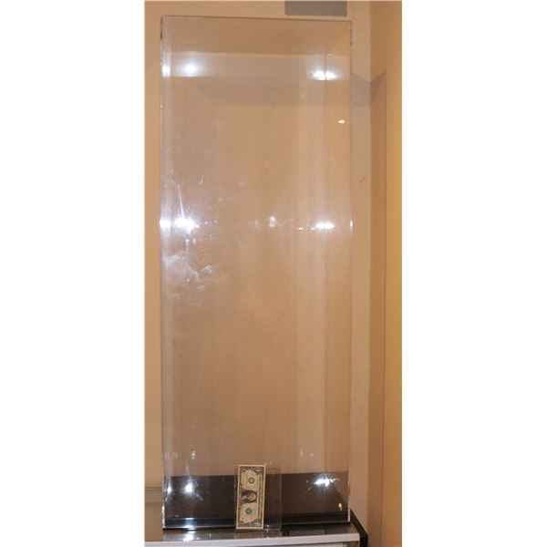 ZZ-CLEARANCE DISPLAY CASE MUSEUM QUALITY TALL ENOUGH FOR MOST ANY DOLL OR PUPPET