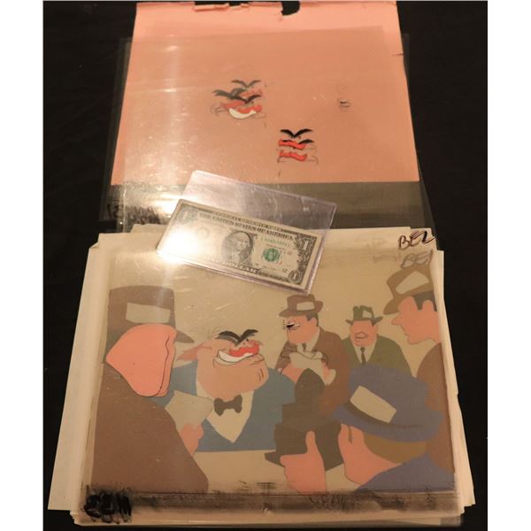 WILL THE REAL JERRY LEWIS PLEASE SIT DOWN 1970 ANIMATION CELLS IN FILMATION FOLDER NO 15 SCENE 198