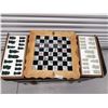 Image 1 : Japanese-Style Folding Chessboard w/ Jade-Look Pieces