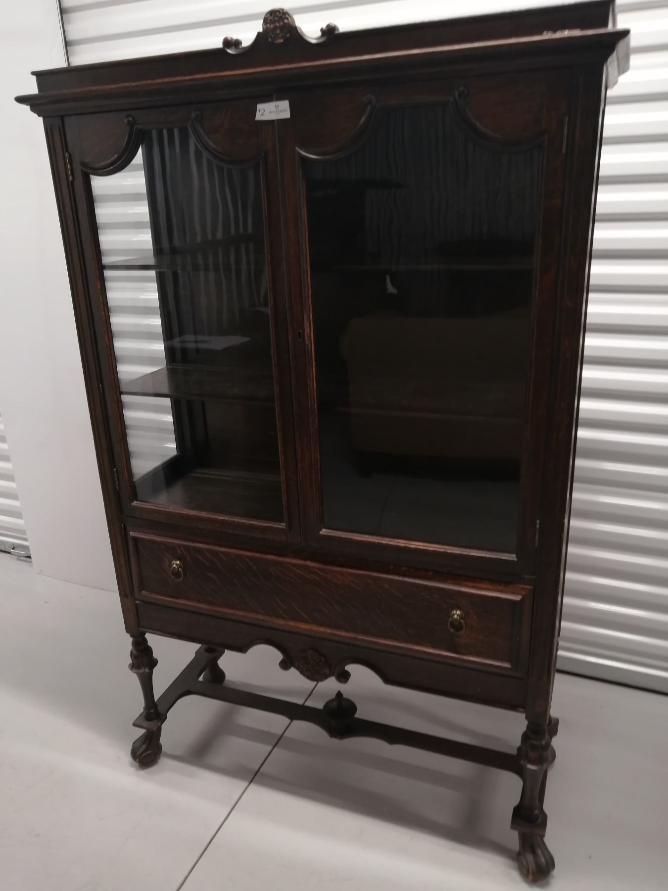 Vintage Locking China w/ Cup Hooks