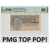 Image 1 : Suriname 1 Gulden 1960 JEZ Pick 108b PMG Gem Uncirculated 66 EPQ TOP POP
