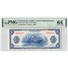 Image 1 : Netherlands Antilles 2½ Gulden 1964 ABNC Pick A1b PMG Choice Uncirculated 64
