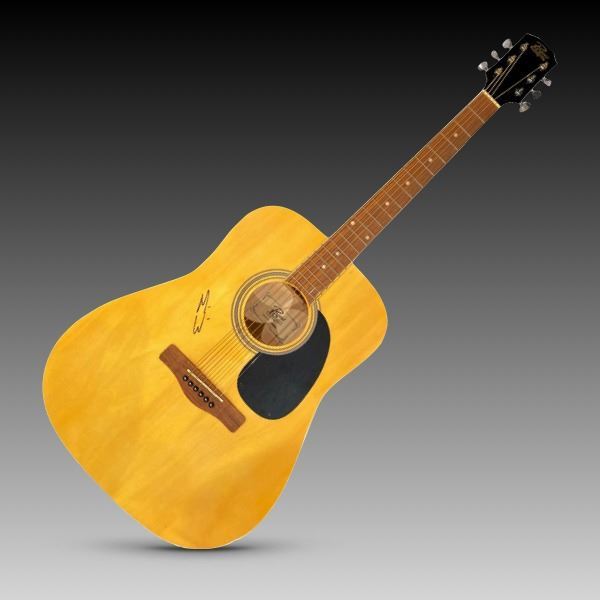 Morgan Wallen Autographed Guitar