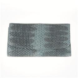 Ladies Gray Sea Snake Wallet