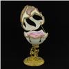 Image 2 : Ornate Gilded Decorated Goose Egg Jewelry Display
