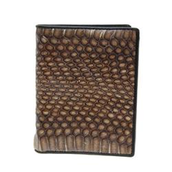 Mens Rare Cobra Skin Wallet Up Right Style