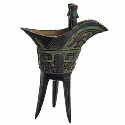 Vintage Tibet Bronze Chalice