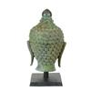 Image 4 : Large Bronze Buddha Head on Base 