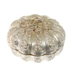 Cambodian Coin Silver Gord Box 223 gram