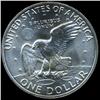Image 2 : 1972S Silver IKE Dollar Coin Uncirculated  