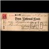 Image 1 : 1898 Penn National Bank Check