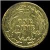 Image 2 : GOLD PLATED BARBER DIME