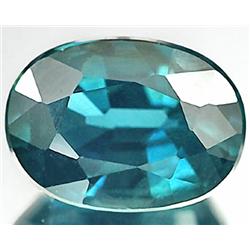 0.85ct. Charming Oval Natural Blue Green Sapphire VS RETAIL $550