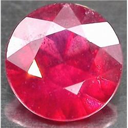 1.7ct. Round Top Blood Red Madagascar Ruby AAA VS RETAIL $1000