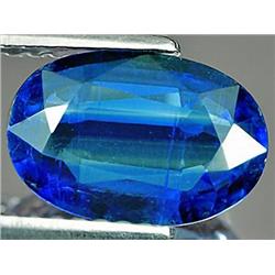 1.71ct. Stunning Natural VERY RARE Royal Blue Kyanite Sri Lanka VS RETAIL $1250 (GEM-3697)