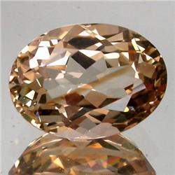 8ct. Alluring Natural RARE Top Imperial Topaz Oval AAA FLAWLESS RETAIL $10500 (GEM-3758)