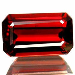 2.39ct. Octagon Top Orange RARE Spessartite Garnet AAA FLAWLESS RETAIL $1450 (GEM-3790)