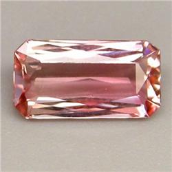 1.19ct.RARE Scissor Cut Hot Pink Tourmaline Unheated AAA FLAWLESS RETAIL $900 (GEM-3821)