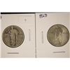 Image 1 : 1927 & 1928 SILVER STANDING LIBERTY QUARTERS