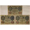 Image 1 : 3-1908 GERMAN 20 MARK NOTES