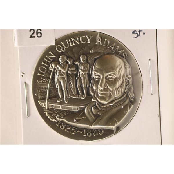 35.3 GRAMS STERLING SILVER HIGH RELIEF: JOHN
