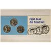 Image 1 : 3 SUSAN B. ANTHONY FIRST YEAR MINT SET: CONTAINS