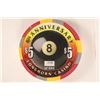 Image 1 : $5 LONGHORN CASINO CHIP 8TH ANNIVERSARY