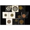 Image 2 : 10 ASSORTED METAL TOKENS: INLCUDES UNION PACIFIC,