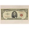 Image 1 : 1963 US $5 RED SEAL NOTE