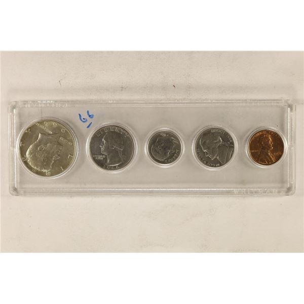 1966 US YEAR SET IN CAPITAL PLASTICS HOLDER