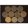 Image 1 : 10- CANADA LARGE CENT COINS 1859-1919