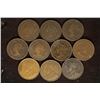 Image 2 : 10- CANADA LARGE CENT COINS 1859-1919