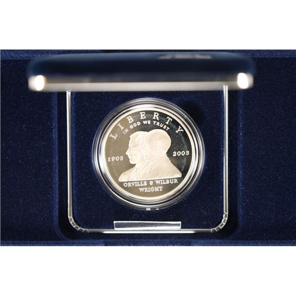 2003-P FIRST FLIGHT CENTENNIAL PROOF SILVER DOLLAR