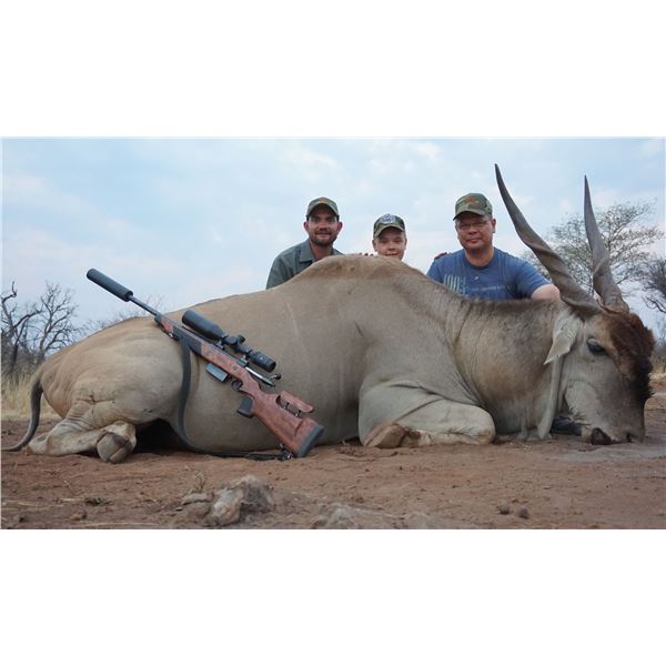 Namibia: 9 Day Safari  for 2 hunters, Includes 2 Eland Bulls