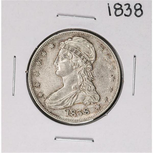 1838 Capped Bust Half Dollar Coin